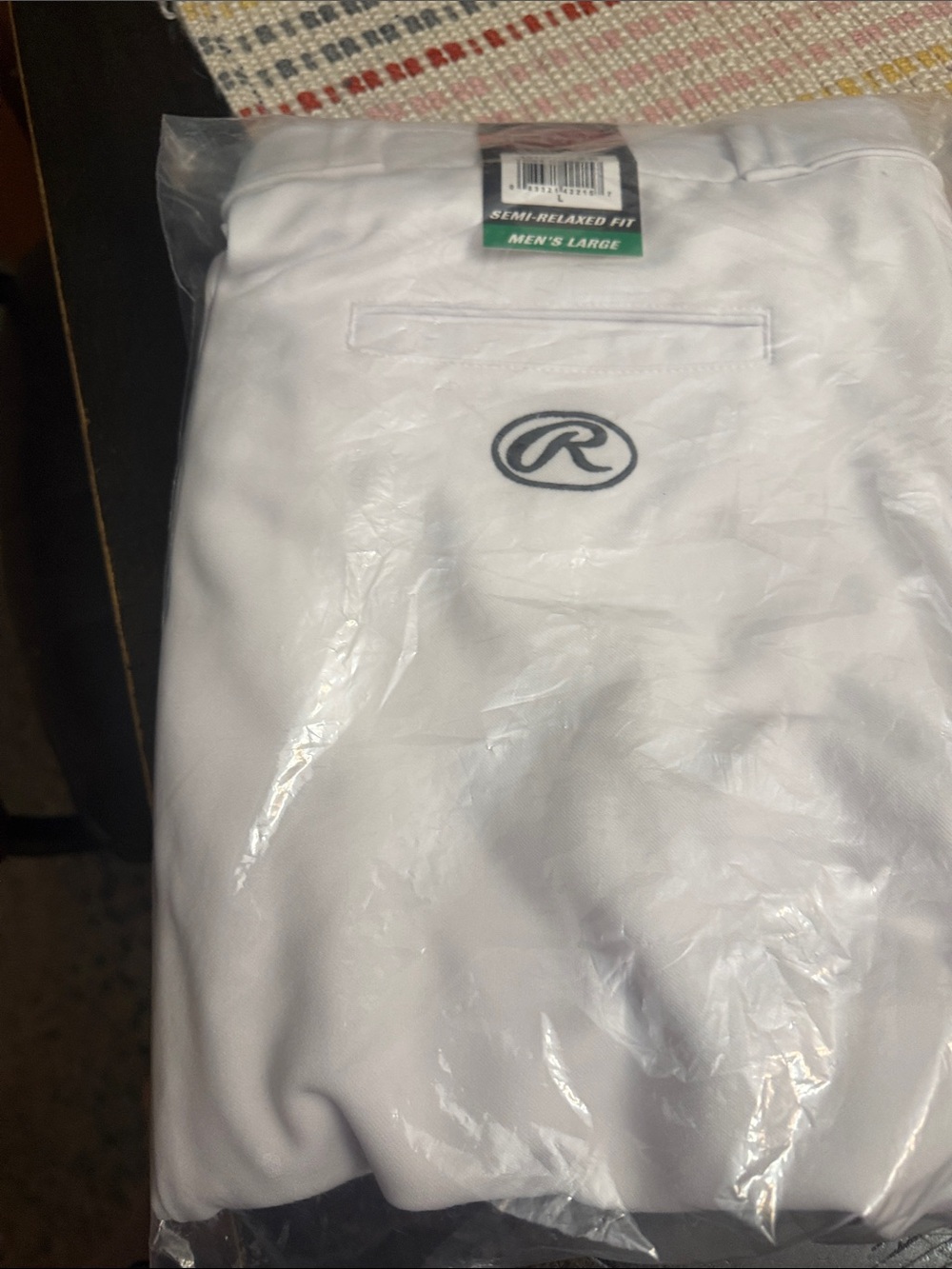 Rawlings White Baseball pants